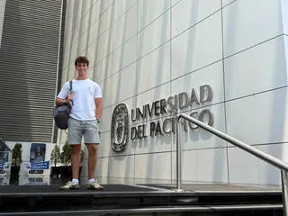 Julián Hidalgo en la Universidad del Pacífico